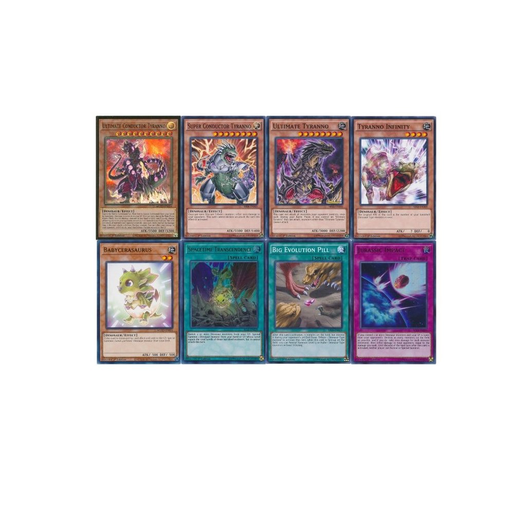 Yugioh Tyranno Hassleberry Dinosaur Deck - Ultimate Conductor Super Infinity NM